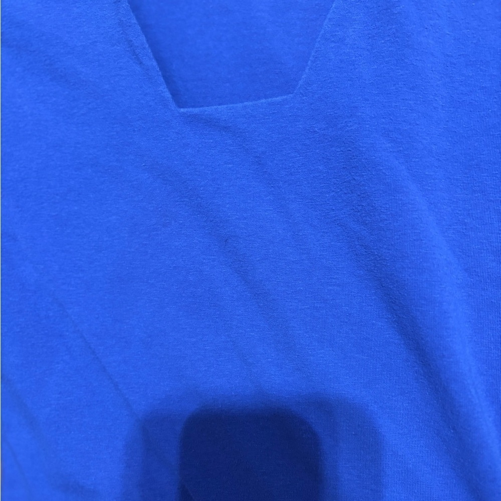 Moda International Deep Purple V-Neck Blouse - Picture 3 of 9